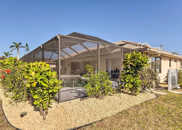 Punta Gorda Canal Home W/ Private Pool!